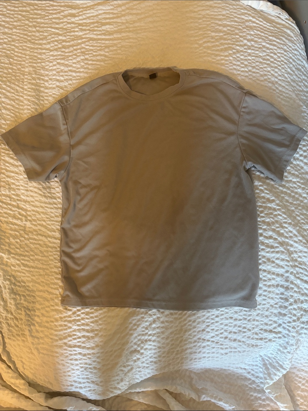 Men's Short Sleeve Crew Tee - Taupe Neutral